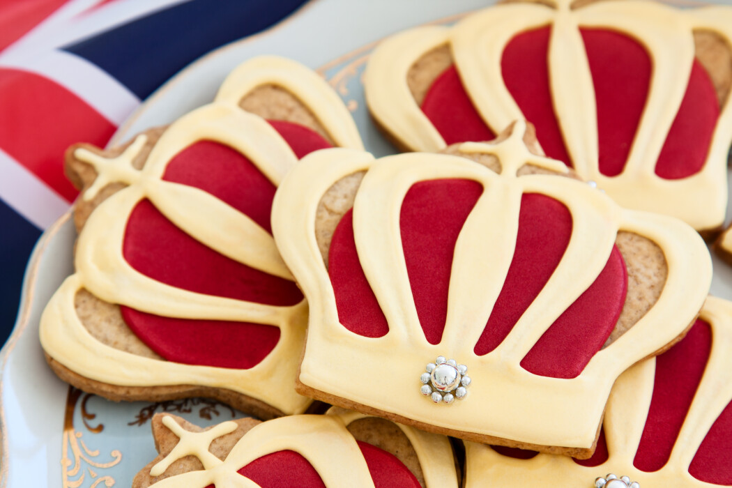 Cookies made to celebrate the wedding of Prince William and Kate Middleton